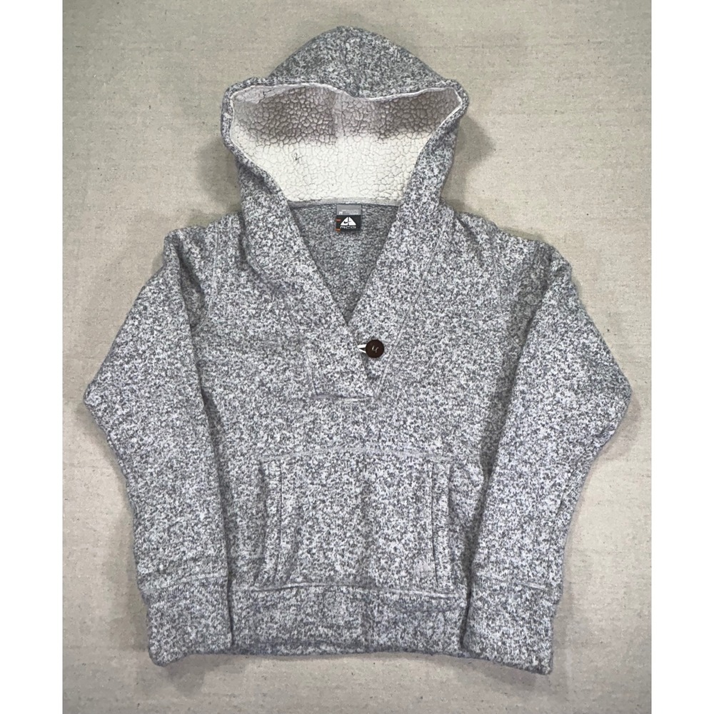 Nike AGC Vintage‎ Womens Grey Medium Hoodie Better Sweater Fleece Jacket Hood